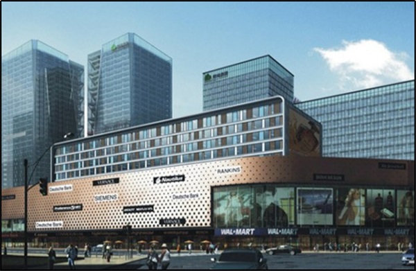 绿地集团郑州高铁站广场